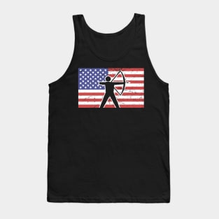 American Flag & Archery Tank Top